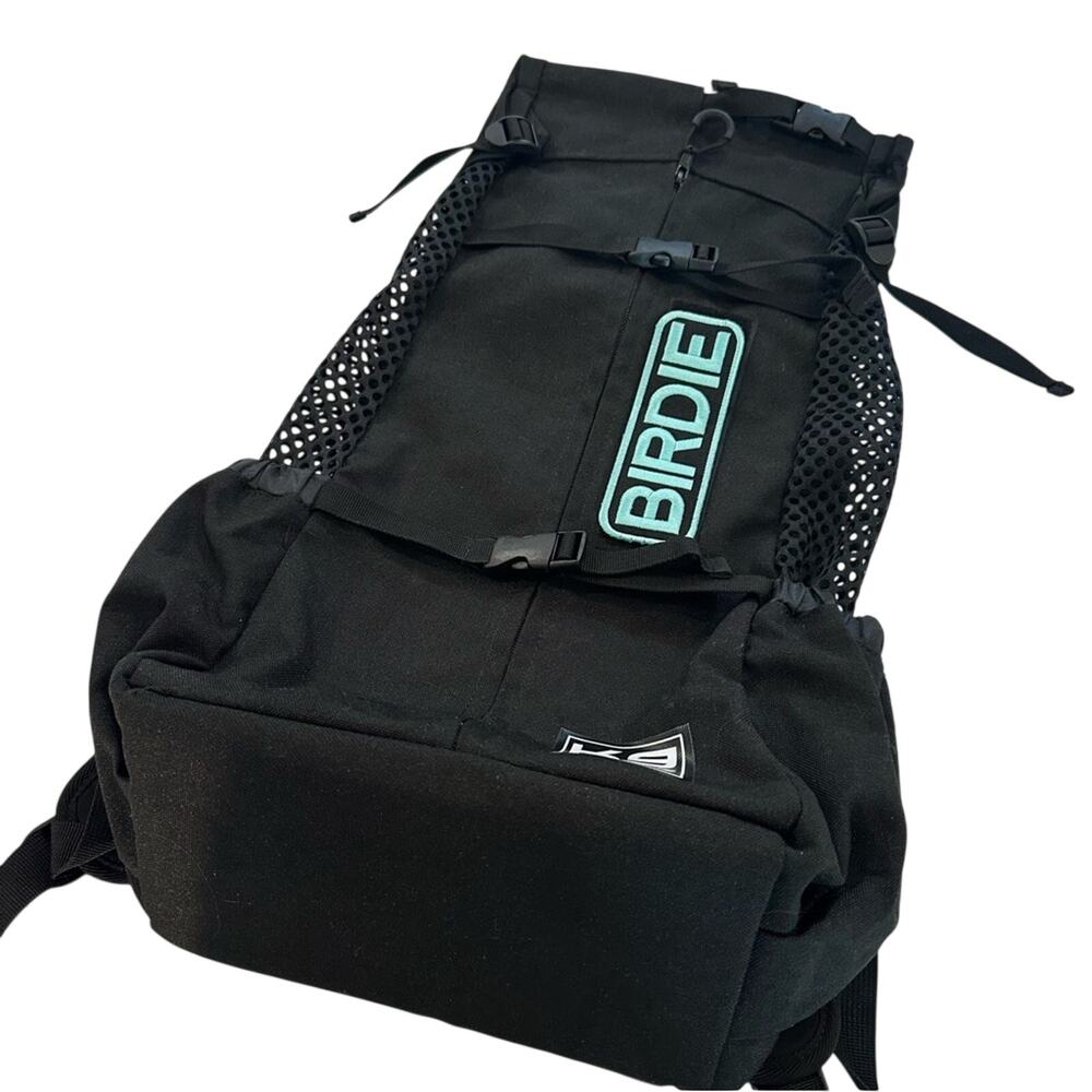 K9 Sport Sack Black Dog Backpack Carrier Size Large EUC - Picture 2 of 6